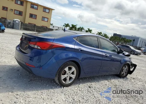 2016 Hyundai Elantra Se z USA, uszkodzony, nr VIN 5NPDH4AE7GH782645